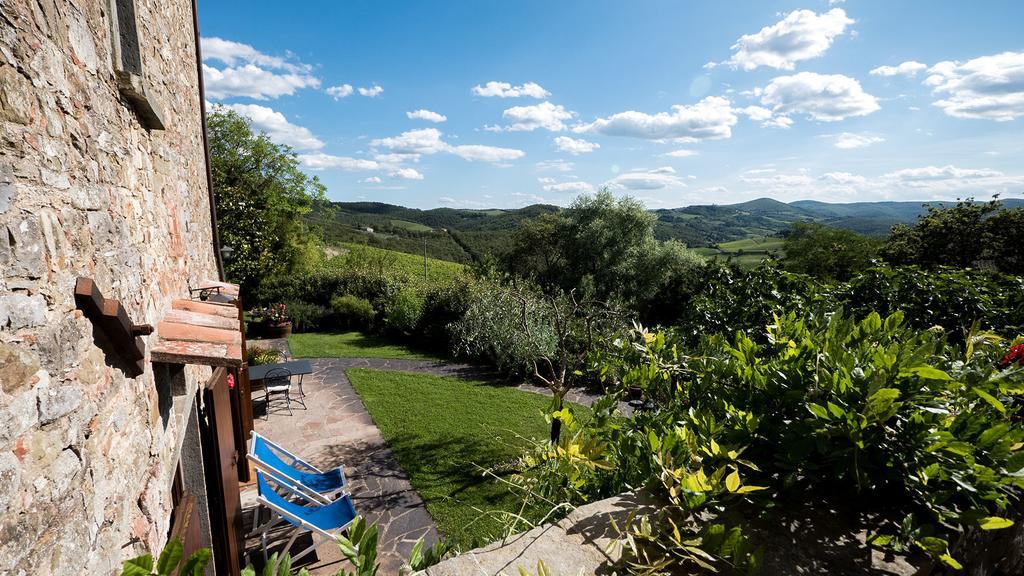 Bed and Breakfast Fattoria Poggerino Radda in Chianti Exterior foto