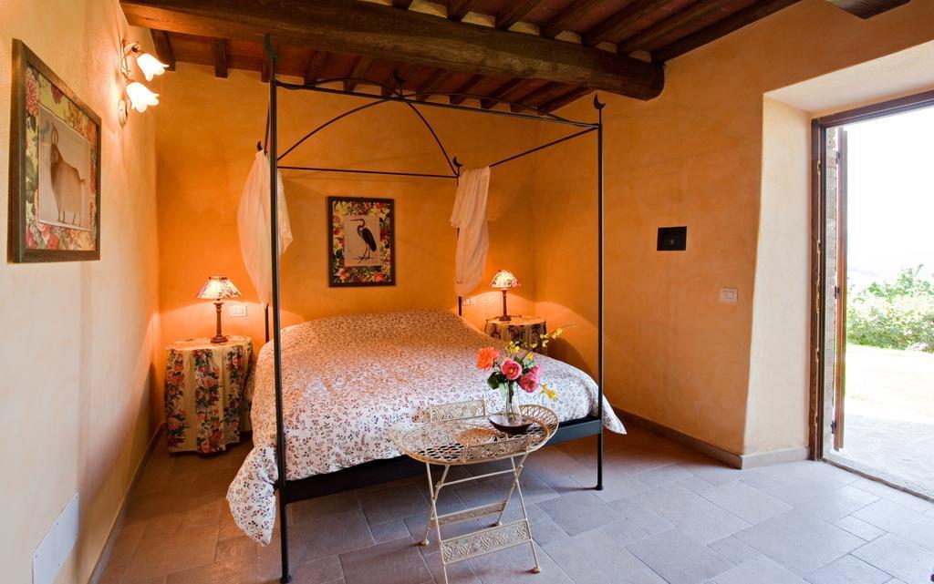 Bed and Breakfast Fattoria Poggerino Radda in Chianti Zimmer foto