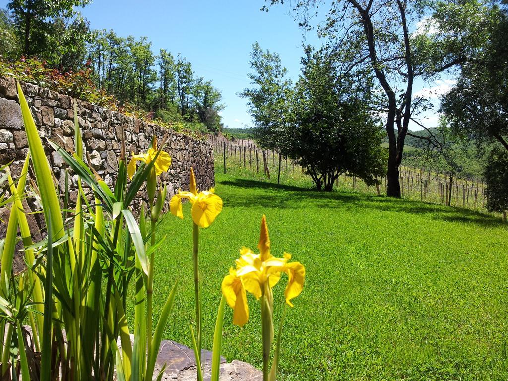 Bed and Breakfast Fattoria Poggerino Radda in Chianti Exterior foto