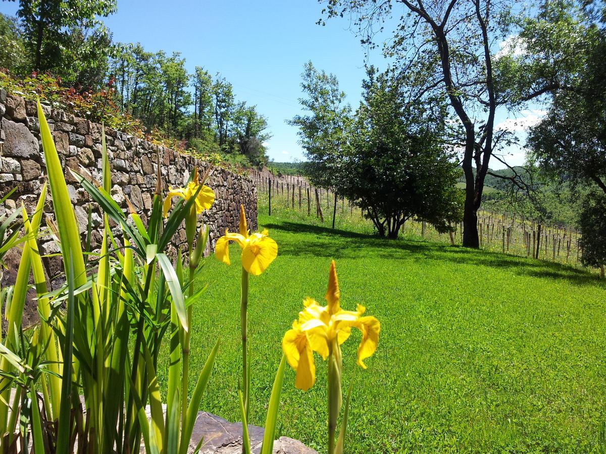 Bed and Breakfast Fattoria Poggerino Radda in Chianti Exterior foto